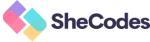 She codes logo